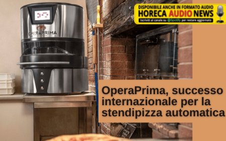 OperaPrima, successo internazionale per la stendipizza automatica