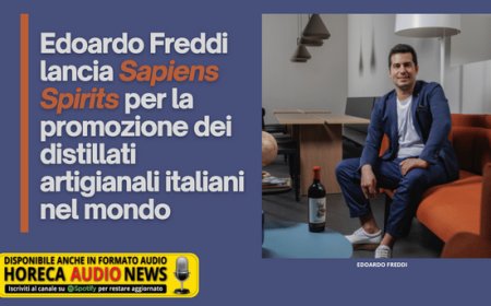 Edoardo Freddi lancia Sapiens Spirits per la promozione dei distillati artigianali italiani nel mondo