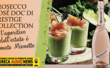 Prosecco Rosé Doc di Prestige Collection: l'aperitivo dell'estate è firmato Mionetto
