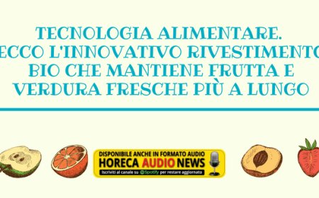 Tecnologia alimentare. Ecco l'innovativo rivestimento bio che mantiene frutta e verdura fresche più a lungo