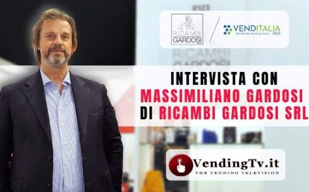 VendingTv a Venditalia 2022. Intervista con Massimiliano Gardosi di Ricambi Gardosi