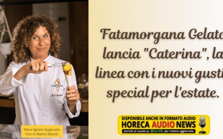 Fatamorgana Gelato lancia "Caterina", la linea con i nuovi gusti i special per l'estate.