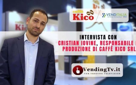 VendingTv a Venditalia 2022. Intervista con Cristian Iovine di Caffè Kico