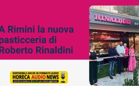 A Rimini la nuova pasticceria di Roberto Rinaldini