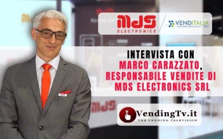 VendingTv a Venditalia 2022. Intervista con Marco Carazzato di MDS Electronics