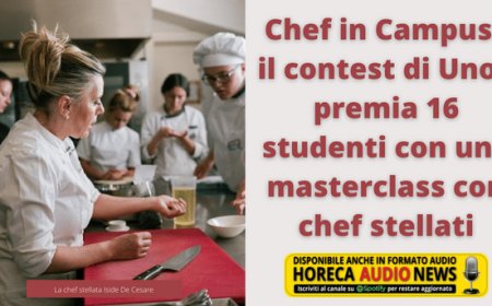 Chef in Campus: il contest di Unox premia 16 studenti con una masterclass con chef stellati