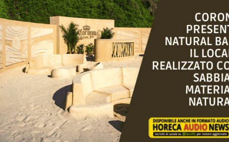 Corona presenta Natural Bar, il locale realizzato con sabbia e materiali naturali