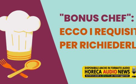 "Bonus Chef": ecco i requisiti per richiederlo
