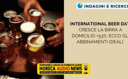 International Beer Day. Cresce la birra a domicilio +53%: ecco gli abbinamenti ideali
