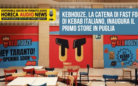 Kebhouze, la catena di fast food di kebab italiano, inaugura il primo store in Puglia