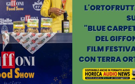 L'ortofrutta sul "blue carpet" del Giffoni Film Festival con Terra Orti