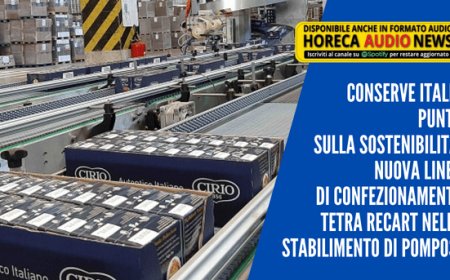 Conserve Italia punta sulla sostenibilità: nuova linea di confezionamento Tetra Recart nello stabilimento di Pomposa