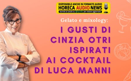 Gelato e mixology: i gusti di Cinzia Otri ispirati ai cocktail di Luca Manni