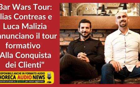 Bar Wars Tour: Ilias Contreas e Luca Malizia annunciano il tour formativo  "Alla Conquista dei Clienti"