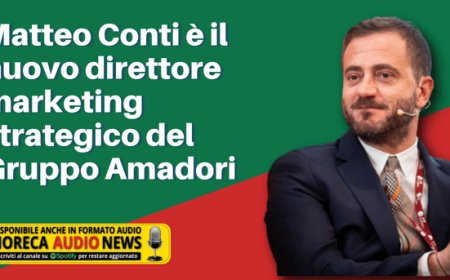 Matteo Conti è il nuovo direttore marketing strategico del Gruppo Amadori
