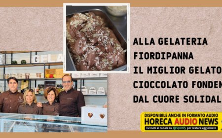 Alla gelateria Fiordipanna il miglior gelato al cioccolato fondente dal cuore solidale