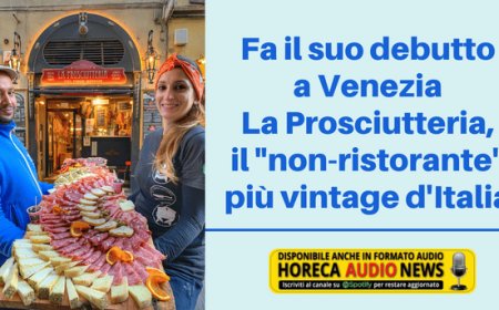 Fa il suo debutto a Venezia La Prosciutteria, il "non-ristorante" più vintage d'Italia