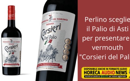Perlino sceglie il Palio di Asti per presentare il vermouth "Corsieri del Palio"