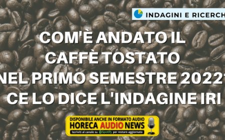 Com'è andato il Caffè Tostato nel primo semestre 2022? Ce lo dice l'indagine IRI