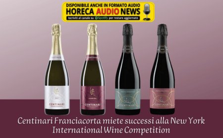 Centinari Franciacorta miete successi alla New York International Wine Competition