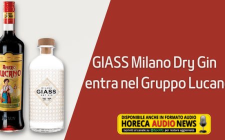GIASS Milano Dry Gin entra nel Gruppo Lucano