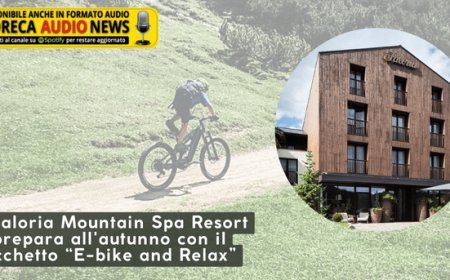 Il Faloria Mountain Spa Resort si prepara all'autunno con il pacchetto “E-bike and Relax”