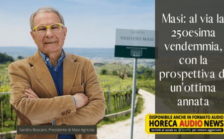 Masi: al via la 250esima vendemmia, con la prospettiva di un'ottima annata