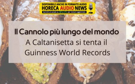 Il Cannolo più lungo del mondo. A Caltanisetta si tenta il Guinness World Records