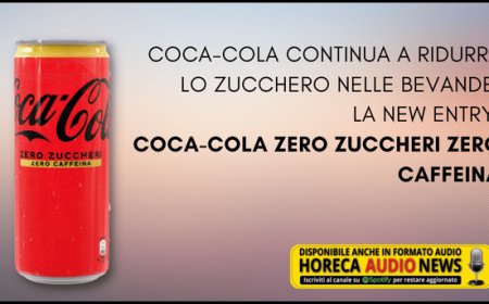 Coca-Cola continua a ridurre lo zucchero nelle bevande. La new entry: Coca-Cola Zero Zuccheri Zero Caffeina