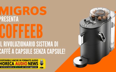 Migros presenta CoffeeB, il rivoluzionario sistema di caffè a capsule senza capsule
