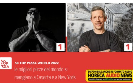 50 Top Pizza World: le migliori pizze del mondo si mangiano a Caserta e a New York