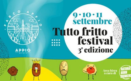 9-11 settembre 2022 - Parco Appio a Roma - TUTTO FRITTO FESTIVAL
