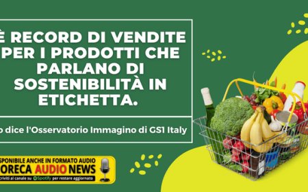 È record di vendite per i prodotti che parlano di sostenibilità in etichetta. Lo dice l'Osservatorio Immagino di GS1 Italy