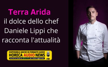 Terra Arida, il dolce dello chef Daniele Lippi che racconta l'attualità