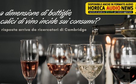 La dimensione di bottiglie e calici di vino incide sui consumi? La risposta arriva da ricercatori di Cambridge