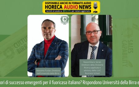 I fattori di successo emergenti per il fuoricasa italiano? Rispondono Università della Birra e LIUC