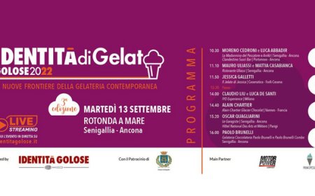 13 settembre - Senigallia (AN) - Identità di Gelato - Le nuove frontiere della gelateria contemporanea