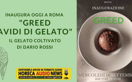 Inaugura oggi a Roma "Greed - Avidi di Gelato", il gelato coltivato di Dario Rossi