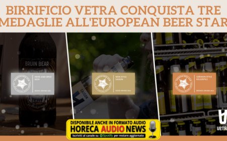 Birrificio Vetra conquista tre medaglie all'European Beer Star