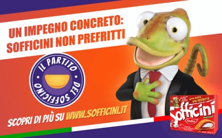 Sofficini: un'ironica campagna per l'arrivo della ricetta senza prefrittura
