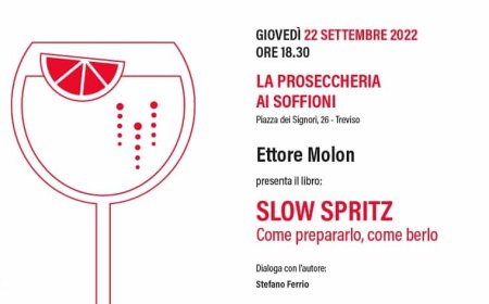 "Slow Spritz: Come prepararlo, come berlo", Ettore Molon presenta il suo libro