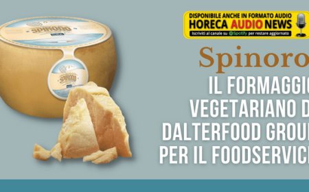 Spinoro, il formaggio vegetariano di DalterFood Group per il foodservice