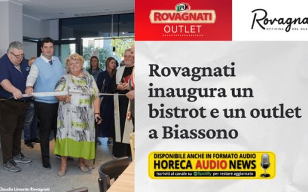 Rovagnati inaugura un bistrot e un outlet a Biassono