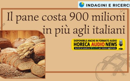 Il pane costa 900 milioni in più agli italiani