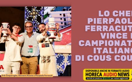 Lo chef Pierpaolo Ferracuti vince il Campionato italiano di cous cous