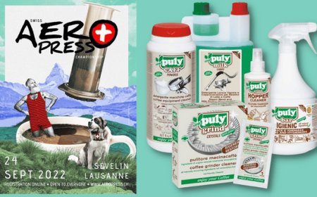 pulyCAFF sponsor dei campionati Aeropress in Svizzera e in Germania