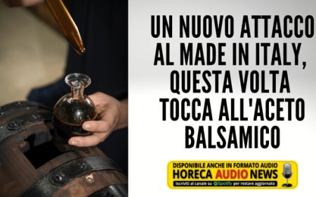 Un nuovo attacco al made in Italy, questa volta tocca all'aceto balsamico
