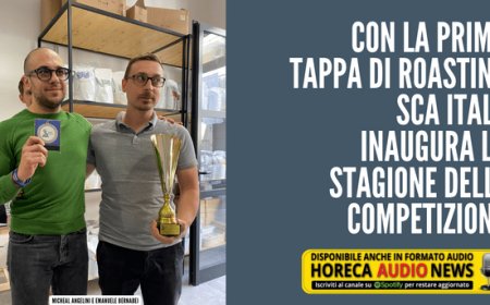 Con la prima tappa di Roasting SCA Italy inaugura la stagione delle competizioni