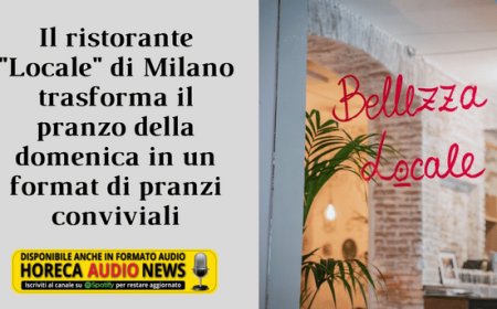 Il ristorante "Locale" di Milano trasforma il pranzo della domenica in un format di pranzi conviviali
