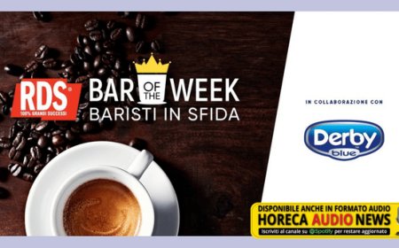 "RDS Bar of the Week – Baristi in Sfida!" per eleggere i migliori bar d'Italia con Derby Blue